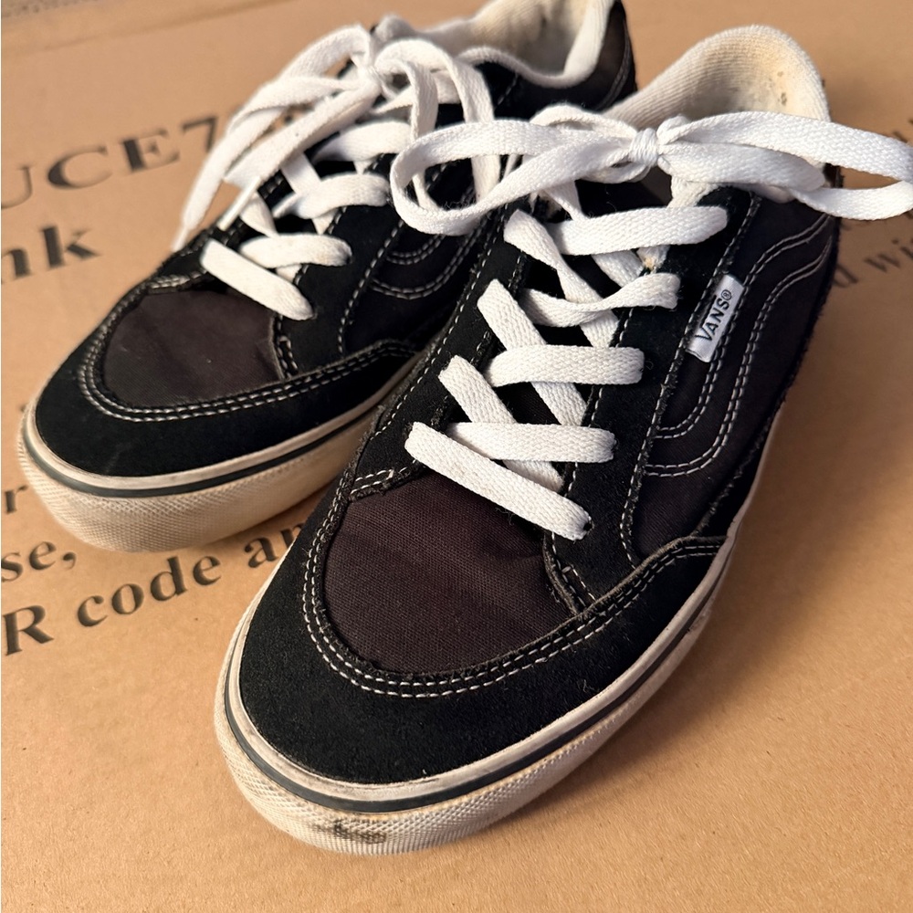Vans Classic Black and White Shoes